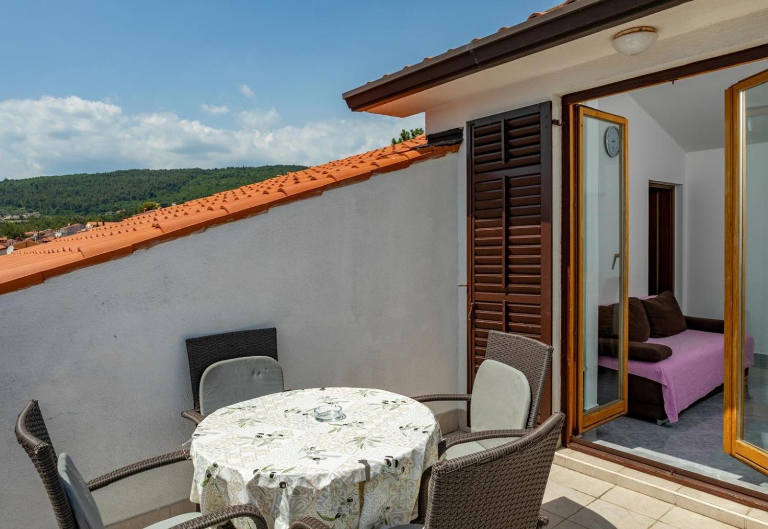 Apartments Pino Rabac Ruang foto